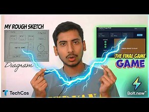 I Scanned a Pencil Sketch into AI. It Built this Real Game! ⚡️ (Vibe Coding)