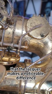 29K views · 289 reactions | Do you prefer lacquer or no lacquer on your saxophones? To me, it doesn't make a noticeable difference in the sound or how the saxophone plays. However, it will require more maintenance over time. Get FREE Saxophone Courses, PDFs and Backing Tracks: https://bettersax.com/shed/ #saxophone #sax #bettersax | Better Sax | Facebook