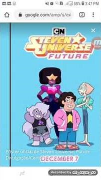Hora e onde assistir Steven Universe Future!!!