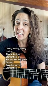 14K views · 1K reactions | Oh My Darlin’ Clementine is a traditional American folk ballad. It’s actually a very tragic song so I’ll only sing the first bit here, the rest is so sad. #folksong #childrensmusic #nostalgia #innerchild #soothing #lullaby #ohmydarlingclementine #childhood #oneyearago | Molly Whuppie Music | Facebook