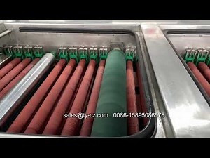PCB Scrubbing machine brushing machine