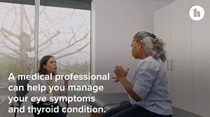 Learn more about thyroid eye disease by clicking the link and watching. | Healthline