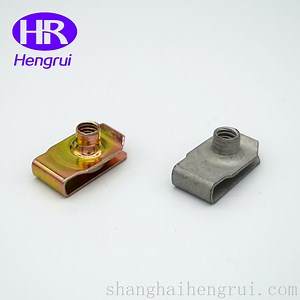 [Hot Item] Customized Zinc Plated U Clip Nut, QC 312 Spring Steel U Nut