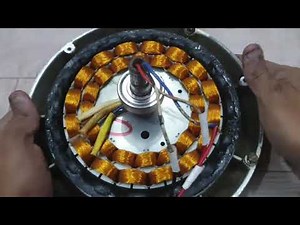 How to turn celling Fan into 220v Generator I turn Ceiling Fan into 220v electric Generator