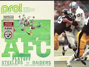 1972-12-23 AFC Divisional Playoff Oakland Raiders @ Pittsburgh Steelers (Mutual)