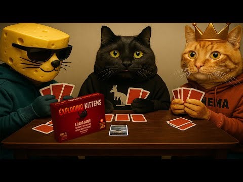 LOTION on the What now??! Exploding Kittens 2 with friends!