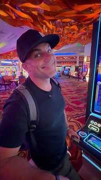 🎰 He’s Officially ONE With the Machine! 😉🔥 #slots #casino #LuckySpinsDuo