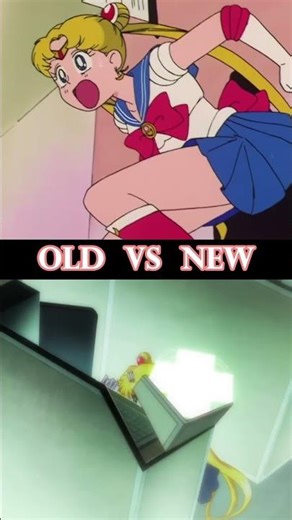 Classic vs. Crystal #sailormoon #sailormooncrystal #comparison