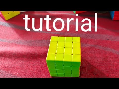 4x4 Rubik's cube tutorial best video💯