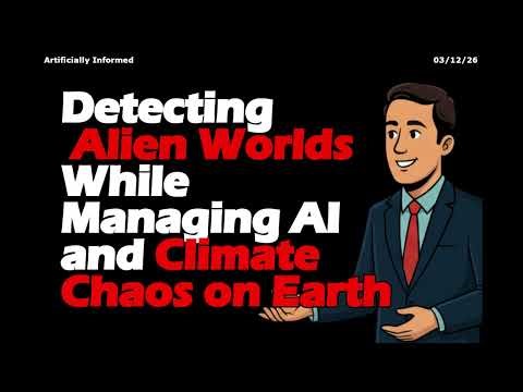 Detecting Alien Worlds While Managing AI and Climate Chaos on Earth | Artificially Informed