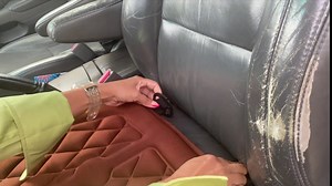 Big Ant Car Seat Cushion, Comfort Memory Foam Driver Seat Cushion Improve Driving View, Sciatica and Lower Back Pain Relief, Seat Cushions for Car Seat Driver, Office Chair, Wheelchair - Tan