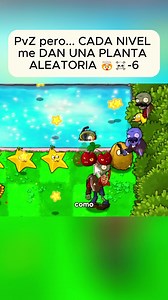PvZ: Me Dan Una Planta Aleatoria Cada Nivel - Reto PvZ Fusion