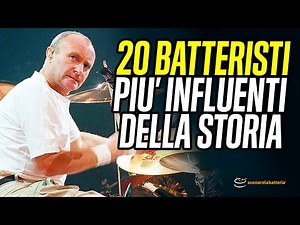 TOP 20 BATTERISTI più INFLUENTI della storia