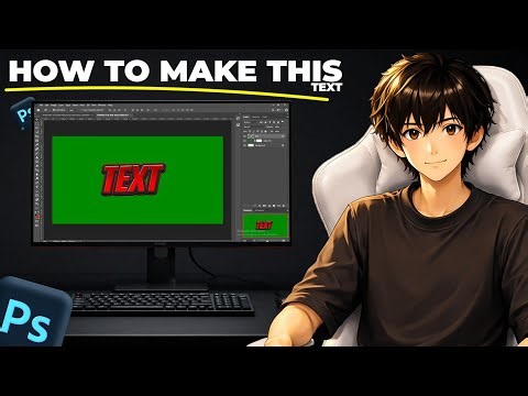 How To Make PUBG Gaming Text in Photoshop (Easy Tutorial)