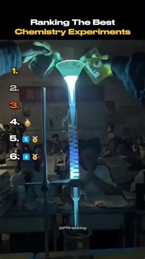 Ranking the best Chemistry Experiments