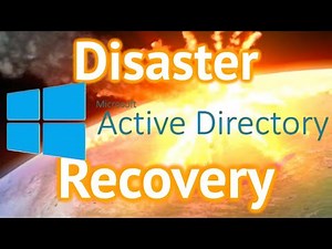 Active Directory Disaster Recovery on Windows Server 2019