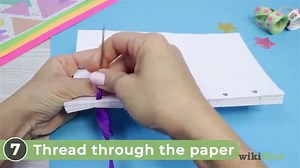 How to Make a Ribbon Journal