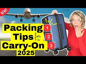 * NEW Packing Tips for Carry-On Luggage in 2025