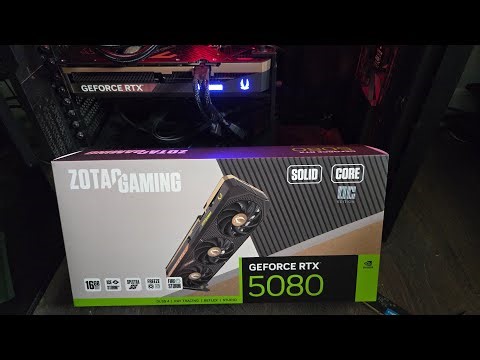 Installing an RTX 5080!