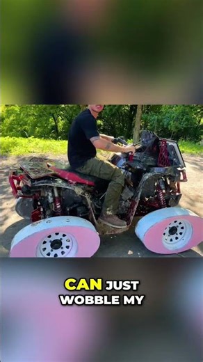 Oval Wheels vs. Round: ATV Comfort Test #shorts