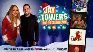 My Top 30 Holiday Countdown airs today at 5pm Nationwide on over 70 iHeartRadio Stations! Los Angeles, Detroit, Chicago, Dallas, Houston, DC, Tampa, Vegas and so many more!! | Jay Towers