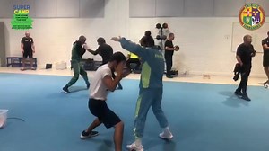 Day One of IABA High Performance Unit's Super Camp with Ukrainian Boxing Federation and three Irish Teams - Emerald, Harp and Shamrock, in the bag🥊 | Boxing Ireland