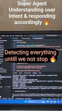 Super Agent Understanding user Intent & responding accordingly #ai #llm #langchain #agent #python