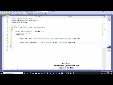 Unity C# Programming: Storing Prefab GameObjects in a List