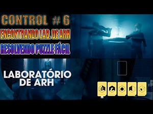 CONTROL GAMEPLAY -LEGENDAS/PT-BR/[ENCONTRANDO LABORATÓRIO ARH DO DARLING / RESOLVENDO PUZZLE] #part6