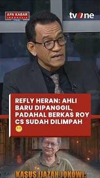 ANEH TAPI NYATA! ⚖️ Berkas Sudah ke Kejaksaan, Rocky Gerung Masih Dipanggil | AKIP tvOne
