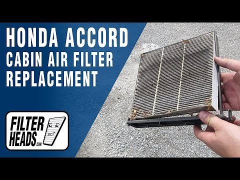 How to Replace Cabin Air Filter 2012 Honda Accord | AQ1058
