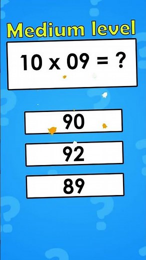 Quick Math practice