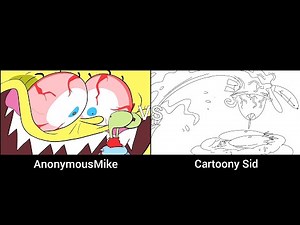 Spongebob Finally Snaps Part 2 (AnonymousMike vs Cartoony Sid)