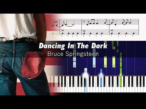 Bruce Springsteen - Dancing In the Dark - Piano Tutorial + SHEETS