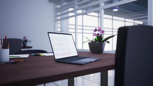 Download Modern Clean Empty Office Corporate Business Background for free