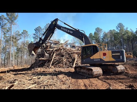 Cutting Logs And Stacking The Fire