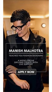 2.4K views | Want to learn how Manish Malhotra designs clothes? Learn about his approach to research, taking inspiration for outfits, and the entire process from concept to final production. Learn everything in this course, directly from Manish Malhotra! Course Details: 100% Online Live Support 9 Detailed Modules Practical Assignments Click the link to learn more! | London School of Trends | Facebook