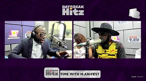 I haven't heard Medikal's diss song – M.anifest reacts to Medikal's diss song off the #PlanningAndPlotting album. #DaybreakHitz | Hitz 103.9 FM