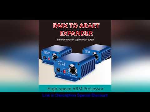 Artnet to DMX Controller, DMX Ethernet Lighting Controller, Professional Artnet DMX Interface , 3 Pi