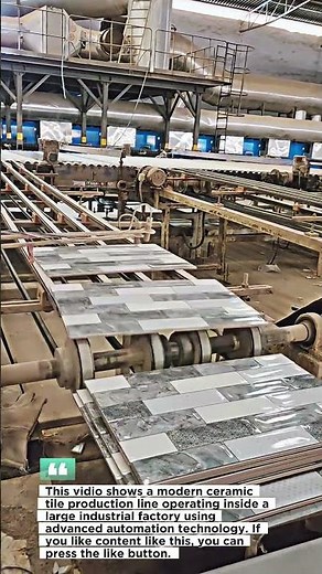 Modern Ceramic Tile Production Lineam