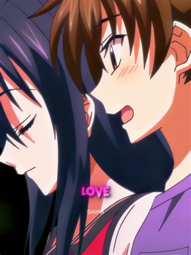 Akeno x Issei the best couple? plus frst babe from Akeno! #AKENOHIMEJIMA #HIGHSCHOOLDXD #anime #アニメ #animetiktok #fyp