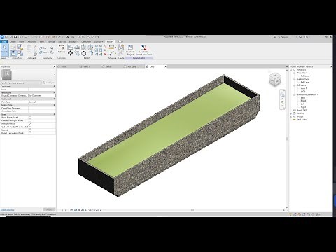 HOW TO MODEL A PLANTING CONTAINER USING REVIT FAMILY