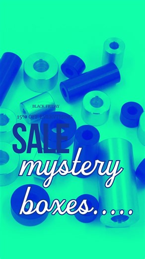 We ran out of the first lot of these so we are up to Mystery Boxe 2.0 to find a "golden ticket" through a fun and engaging unboxing experience. Unlock the thrill of the unknown! Our Automotive Mystery Boxes are packed with high-quality parts, tools, and accessories—always worth more than you pay. Perfect for gearheads, DIY mechanics, and anyone who loves a great surprise under the hood. | Franklin Performance