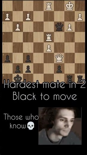 Hardest mate in 2 💀