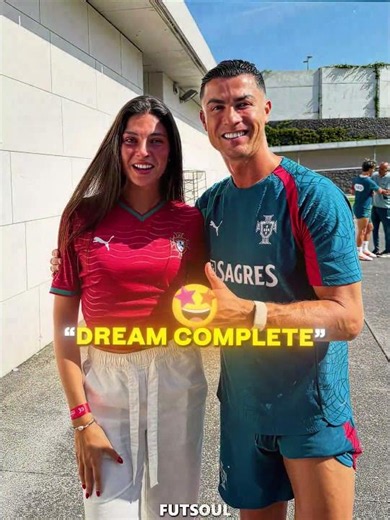 When Speed And Celine's Dreams Come True 😭💖 #football #ronaldo #neymar #ishowspeed #worldcup #celine