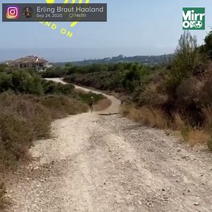 Erling Haaland is from another planet 👽 🤖 Ridiculous power 💥 Insane speed 🚅 | Mirror Football