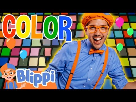 Color Explosion! Blippi & Meekah Visit the Color Factory 🌈 Colors for Kids | After School Club