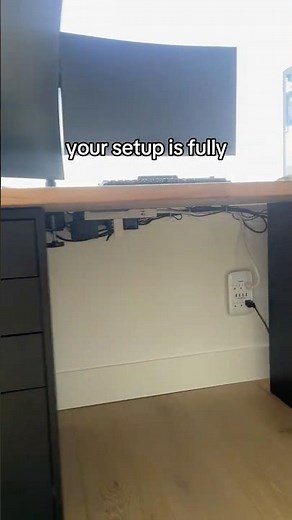 Cable Management Tutorial #pcsettings #techtok #pcsetup