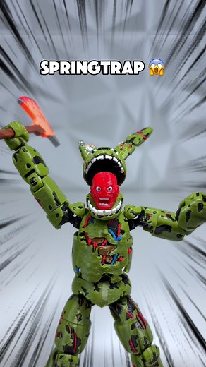 I want Springtrap🥶 #actionfigures #figure #toys #t13 #dummy | figures