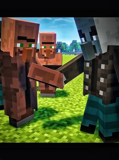 Pillager vs Villager: Epic Minecraft Animation